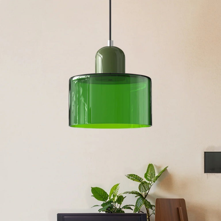 Modern Cylinder Chandelier