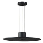 Round Plate Shaped Led Modern Pendant Light