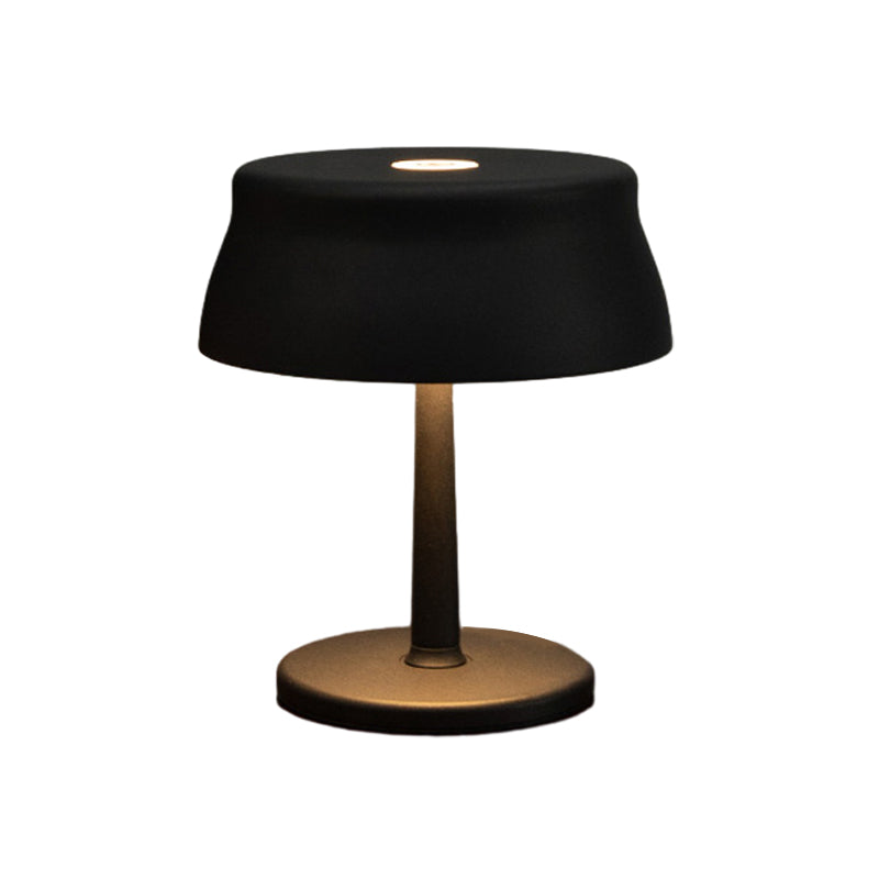 Aluminum Touch Control Table Lamp With Battery Operated Led