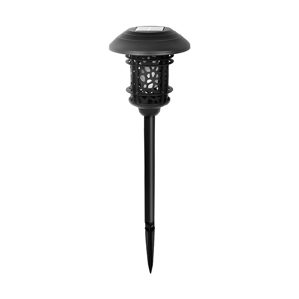 Waterproof Round Hollow Solar Lawn Light Li002451