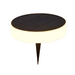 Waterproof Led Outdoor Ground Lawn Deck Recessed Solar Disk Lights Landscape Lighting