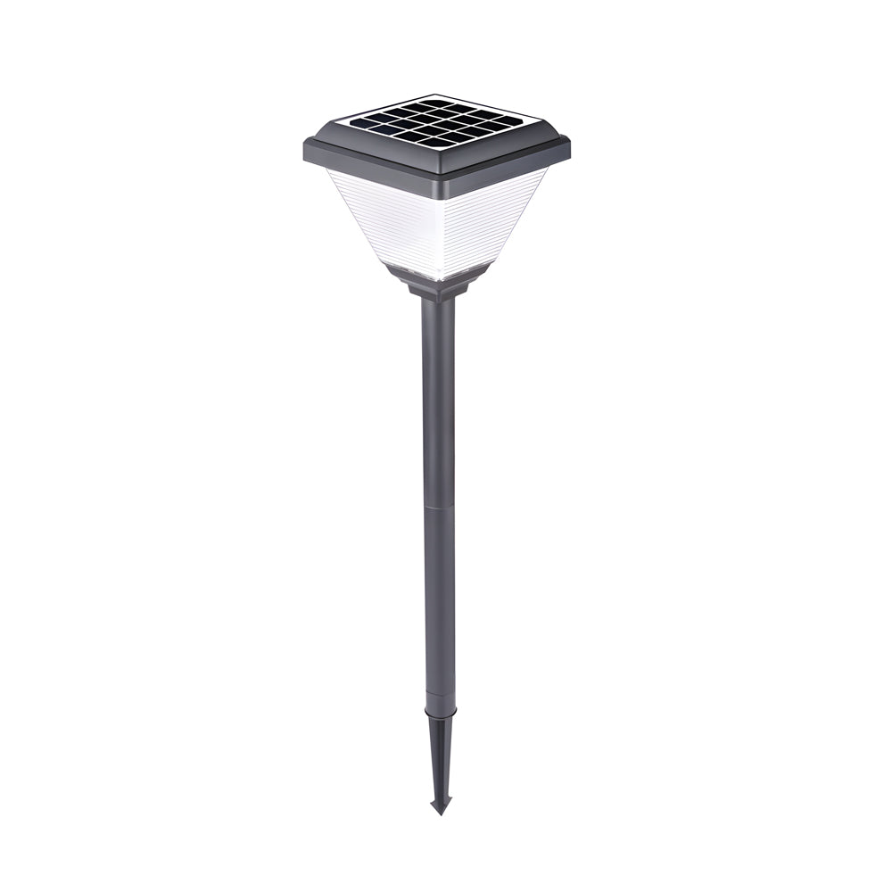 27 6 Inch H Black Solar Outdoor Pathway Light