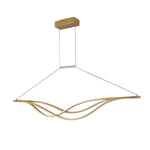 Long Waves Lines Nordic Pendant Light Ha084209