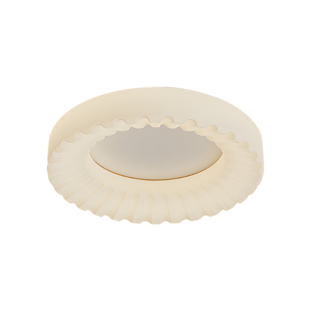 Simple Round Acrylic Three Step Dimming Led Modern Ceiling Light Fixture