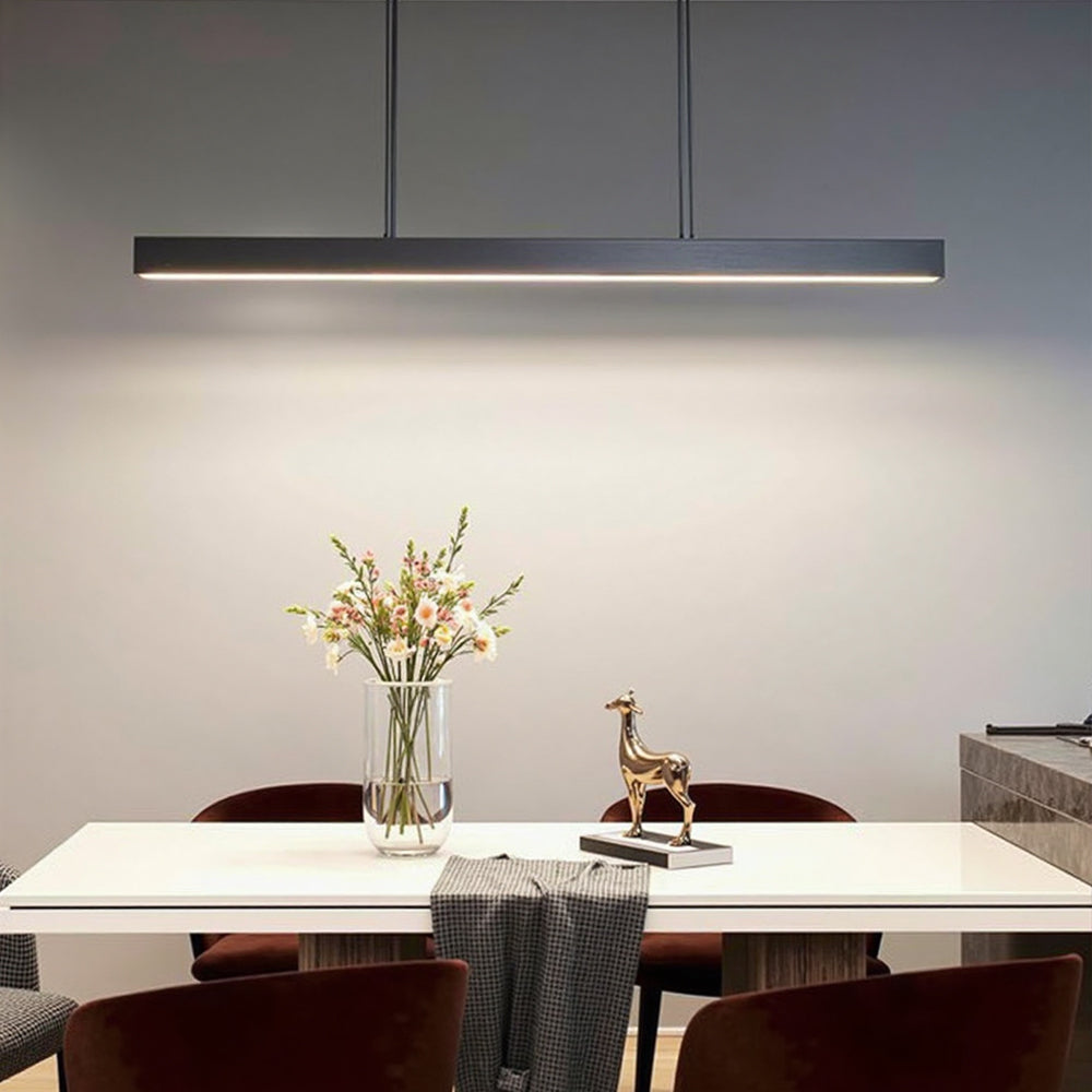 Modern Minimalist Long Strip Chandelier