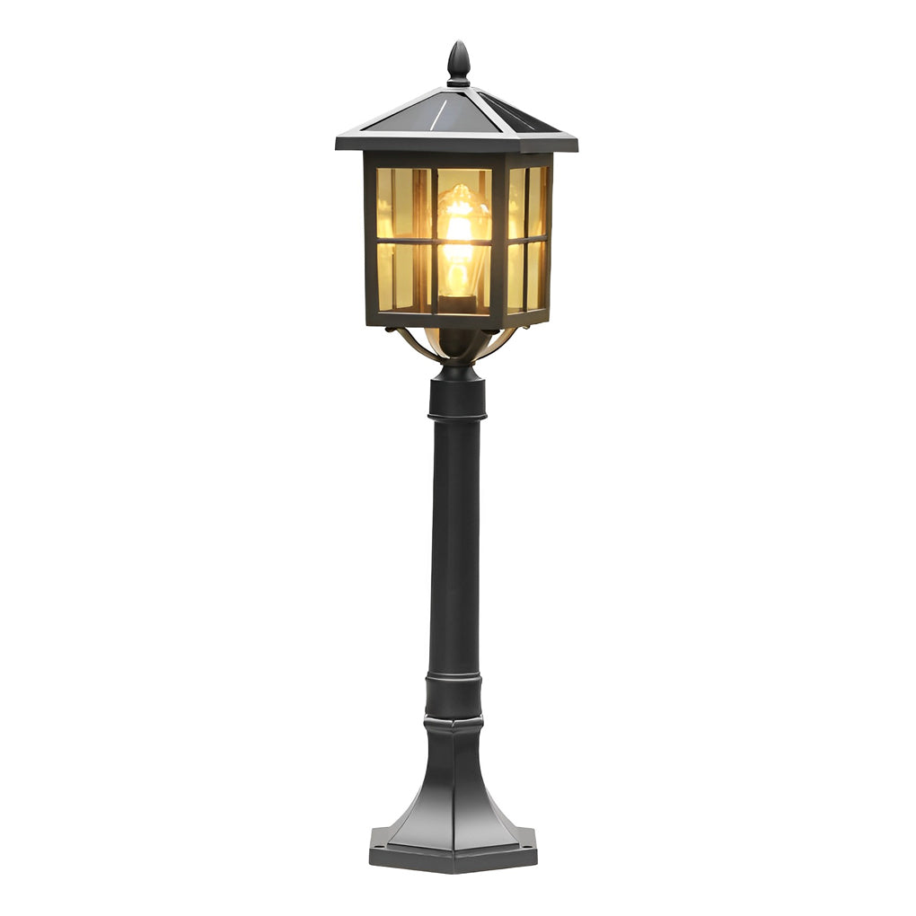 Square Waterproof Solar Outdoor Lawn Lamp Ha084255