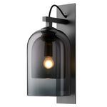 Glass Iron Nordic Plug In Wall Lamp