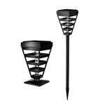 Modern Solar Post Light with Intelligent Dusk-to-Dawn Sensor for Pathways and Gardens