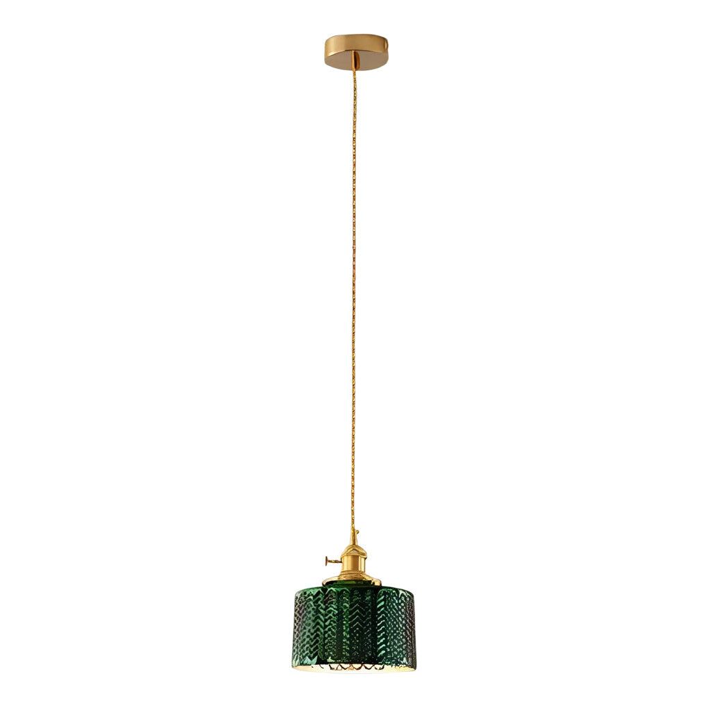 Green Retro Pendant Lights Ha077820