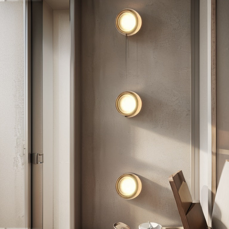 Modern Dimple Wall Sconce Indoor Outdoor