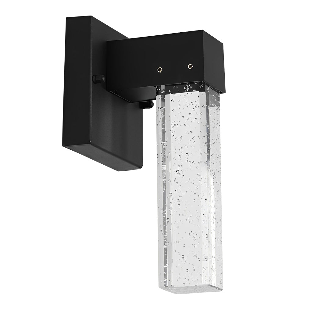 10W Crystal Black Outdoor Wall Lamp Li002109