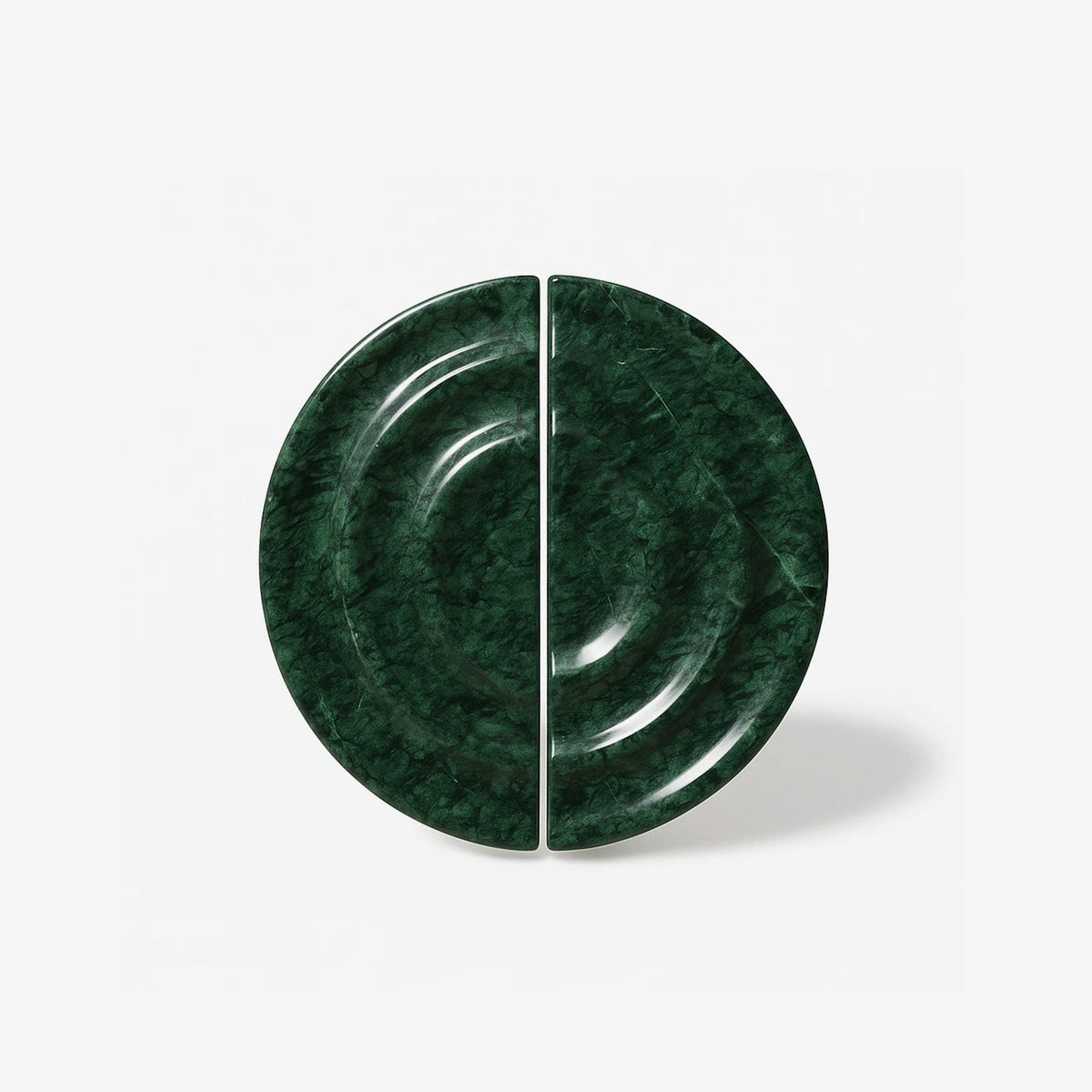 Emerald Green Marble Circular Pull Handle for Cabinets & Glass Doors