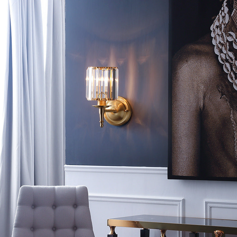 Vintage Luxury Crystal Wall Light
