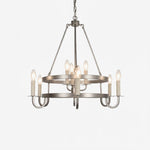 Vintage Voyager Chandelier – Industrial Brass Pendant Light for Modern Interiors