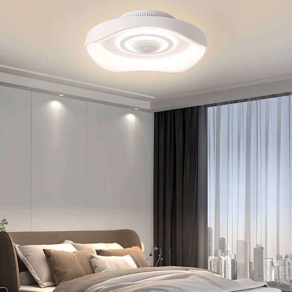 Aurelia 20" Bladeless Ceiling Fan with Dimmable LED Light