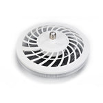 12 2 In Low Profile 7 Blades Led Flush Mount Ceiling Fan