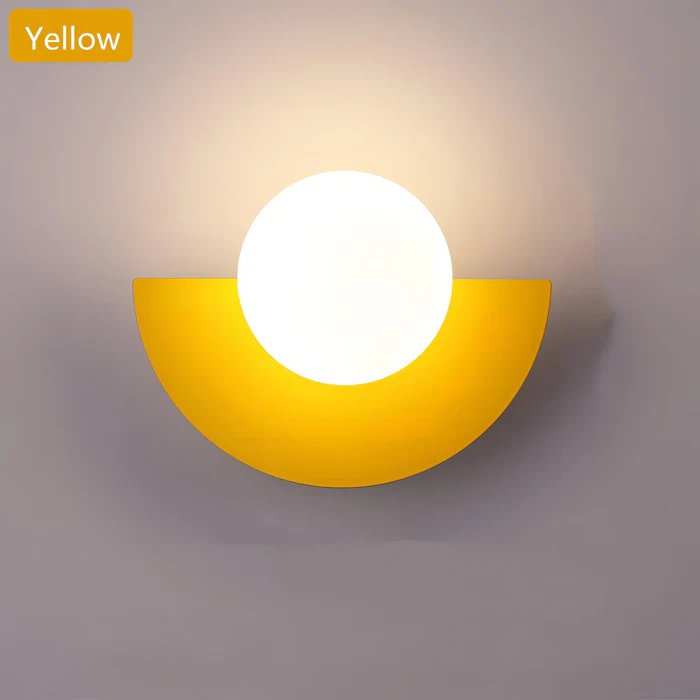 Nordic Semi Circle Wall Light