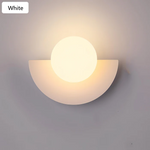Nordic Semi Circle Wall Light