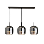 Modern Black Glass Pendant Light