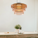 Bauhaus Style Glass Pendant Light