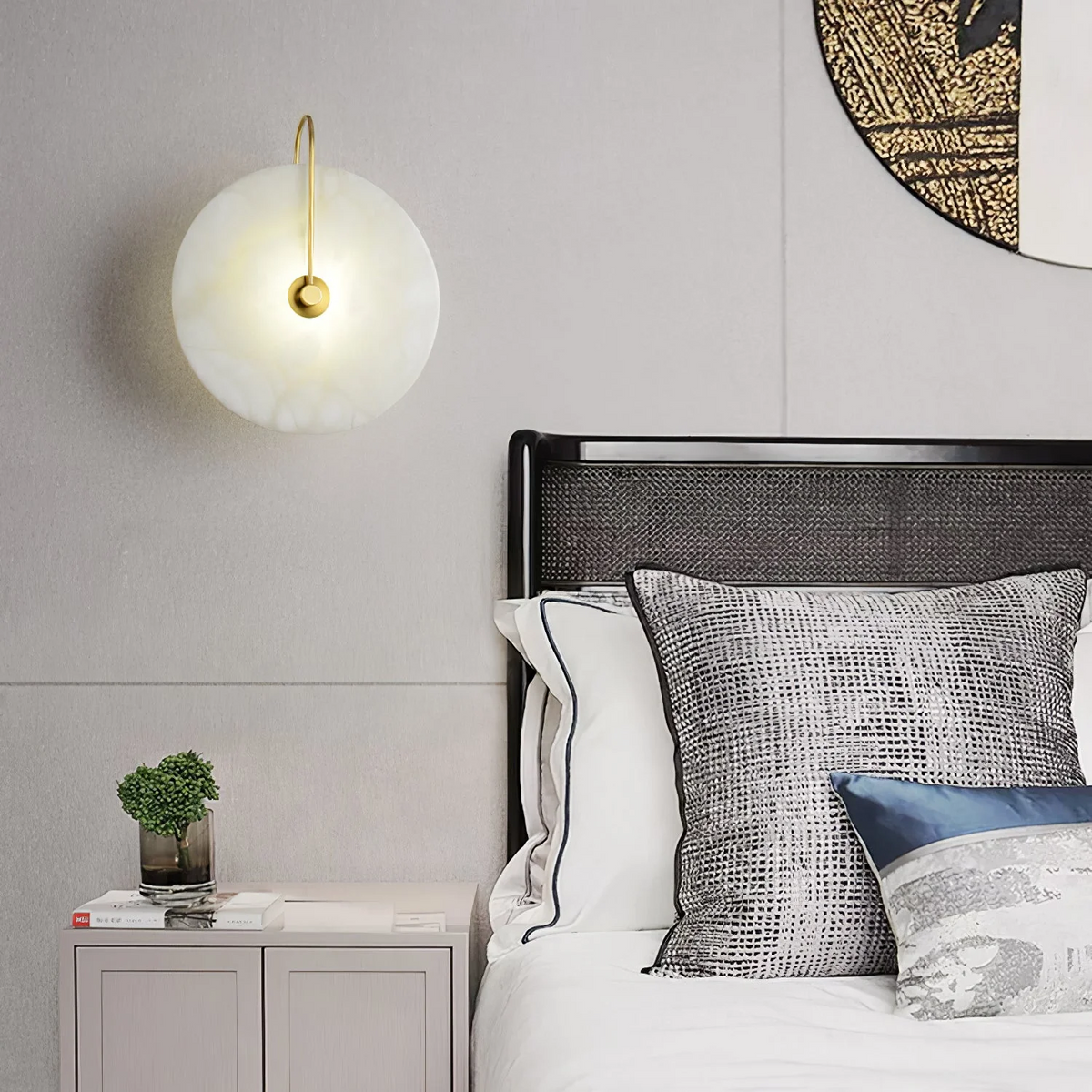 Nordic Alabaster Wall Lamp