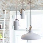 Nordic Modern Rotatable Wooden Pendant Lamp