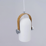 Nordic Modern Rotatable Wooden Pendant Lamp