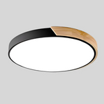 Ultra Thin Wood Ceiling Light