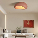 Moon Shaped Flushmount Ceiling Light