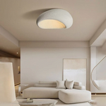 Moon Shaped Flushmount Ceiling Light