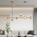 Modern Glass Orb Pendant Light