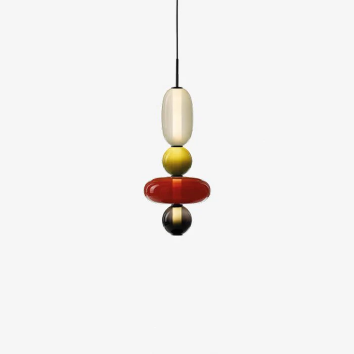 Chic Candied Glass Pendant Light