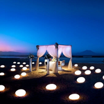Modern Solar Cobblestone Light