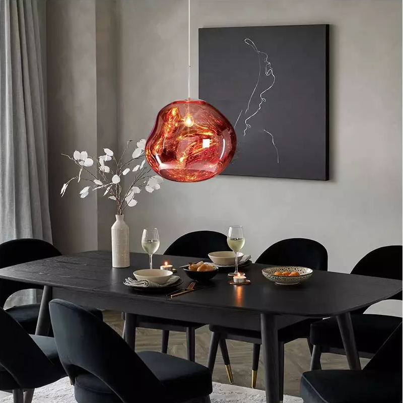 Glass Melt Pendant Light