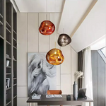 Glass Melt Pendant Light