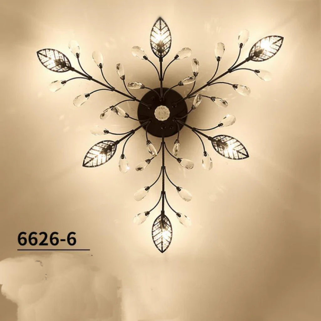 American Style Crystal Branch Ceiling Lamp
