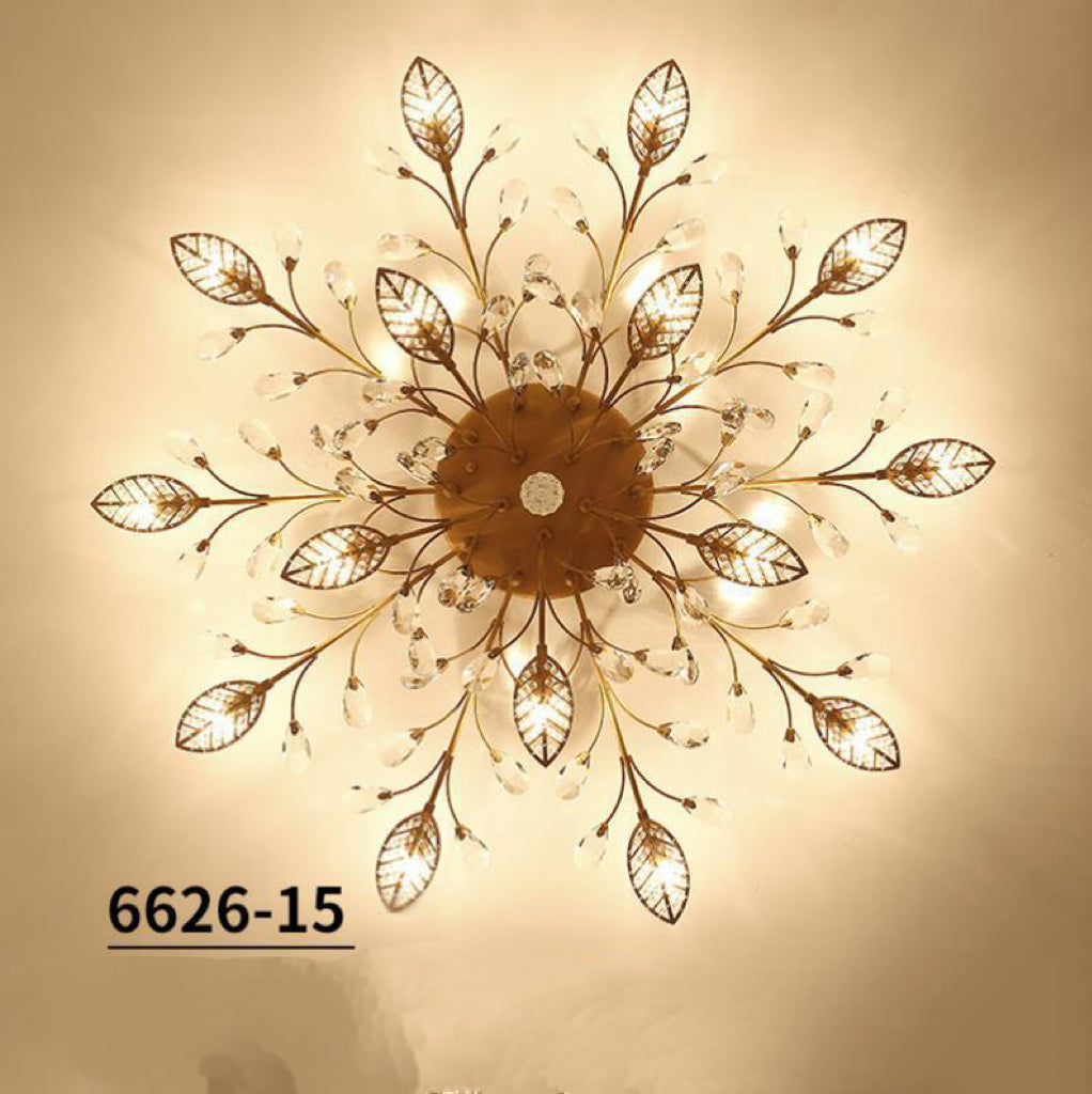 American Style Crystal Branch Ceiling Lamp