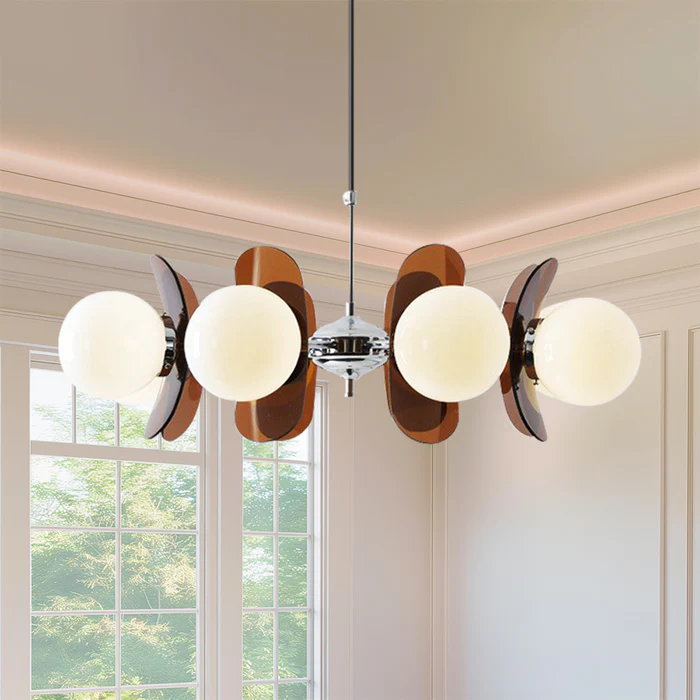 Zen Style Bauhaus Retro Restaurant Chandelier
