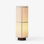 Kanso Glow Floor Lamp – Modern Minimalist Fabric Shade with Walnut Wood Base
