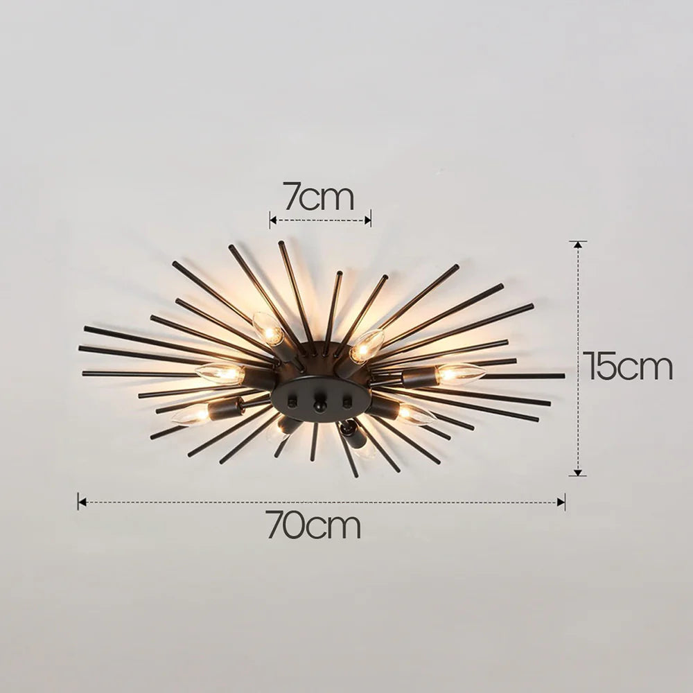 8 Light Metro Glow Ceiling Ligh