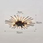 8 Light Metro Glow Ceiling Ligh