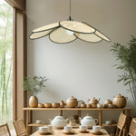 Rattan Bloom Pendant Light