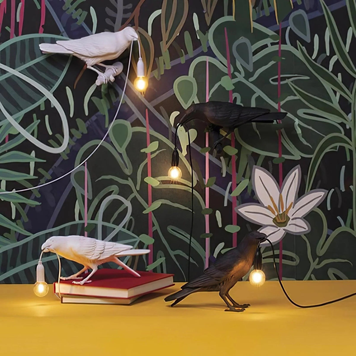 Midnight Resin Table Light