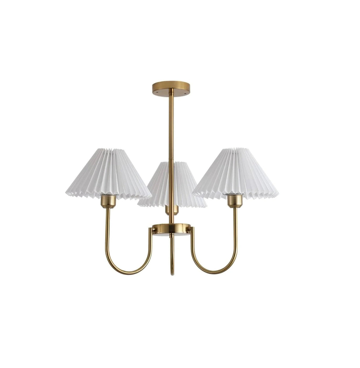 Aurelle Pleated Chandelier