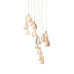 Sonora Handcrafted Ceramic Chandelier with LED Illumination