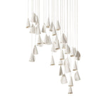 Sonora Handcrafted Ceramic Chandelier with LED Illumination