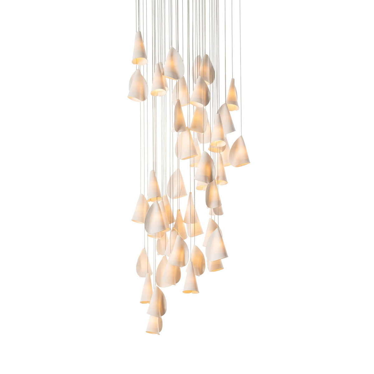 Sonora Handcrafted Ceramic Chandelier with LED Illumination