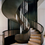 Spiral Duplex Staircase Chandelier Ha085056