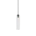 Sleek Tube Glass Pendant Light