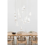 Sonora Handcrafted Ceramic Chandelier with LED Illumination